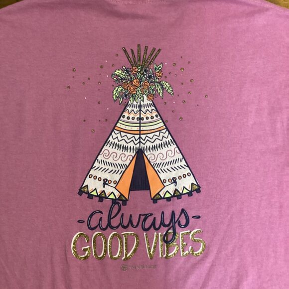 Itsa Girl Thing Size Large “Alway Good Vibes” - Picture 5 of 5